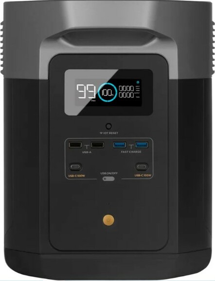 Набір EcoFlow Delta Max 2000 (2016 Вт·год / 2400 Вт) + Smart Generator фото 2