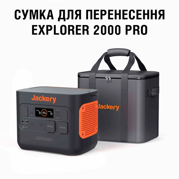 Сумка для электростанции Jackery Explorer 2000 Pro (Case-Bag-Explorer-2000) изображение 3