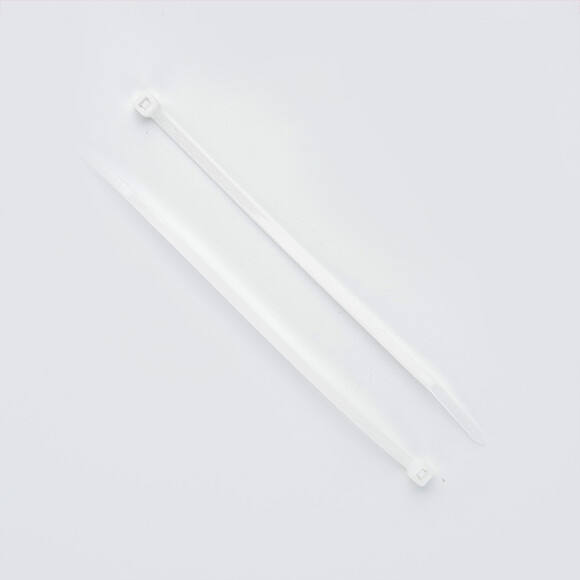Стяжка кабельна 4x370 біла (пач 100шт) APRO (CT-W4370) фото 2