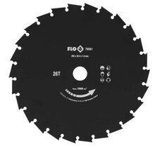Ніж дисковий до бензокоси FLO, 250 мм, 26 зубів (79561)