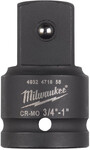 Перехідник для головок Milwaukee ShW з 3/4" на 1" (4932471658)