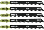 Полотно для електролобзика YATO 8TPI, 100 мм, 5 шт. (YT-3402)