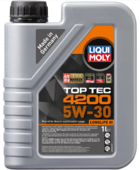 Синтетическое моторное масло LIQUI MOLY Top Tec 4200 SAE 5W-30, 1 л (8972)