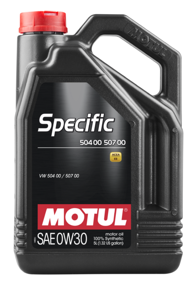 Моторное масло MOTUL Specific 504 00 507 00 SAE 0W30 5 л (107050)