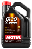 Моторное масло MOTUL 8100 X-cess 5W30 5 л (108946)