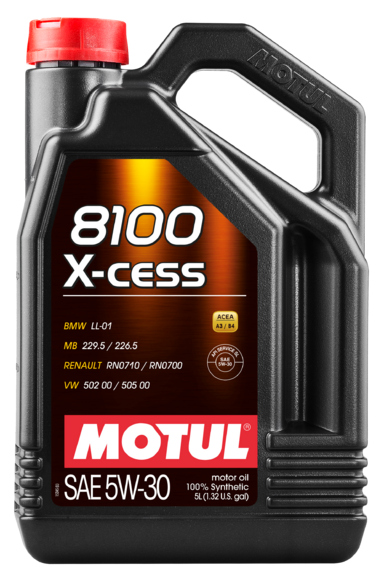 Моторна олива MOTUL 8100 X-cess 5W30 5 л (108946)