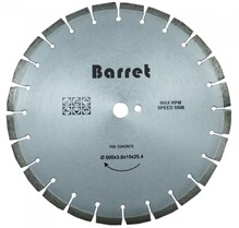 Алмазный отрезной диск Barret, 500 мм (D-500)