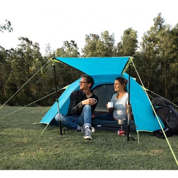 Четырехместная палатка Naturehike P-Series NH18Z044-P (голубой) (6975641888055) изображение 4