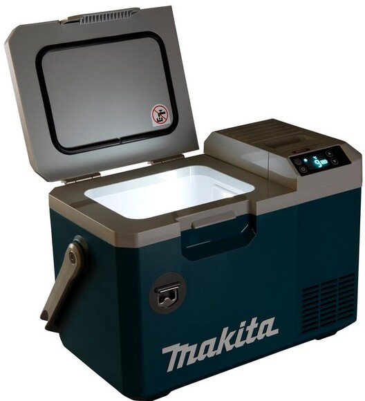 Аккумуляторный холодильник-нагреватель Makita CW003GZ, XGT/LXT/AC (40 В), 7 л (без АКБ и ЗУ) изображение 5