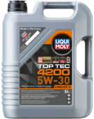Синтетическое моторное масло LIQUI MOLY Top Tec 4200 SAE 5W-30, 5 л (7661)