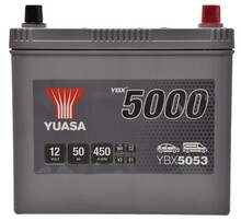 Аккумулятор Yuasa 6 CT-50-R Silver High Performance (YBX5053)