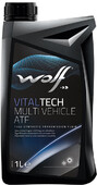 Трансмиссионное масло WOLF VITALTECH MULTI VEHICLE ATF, 1 л (8305603)