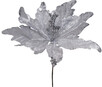 Квітка на стеблі Jumi, 28 см (срібляста) (5900410714342)