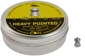 Пули пневматические Coal Heavy Pointed, калибр 6.35 мм, 125 шт (3984.00.30)
