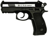 Пістолет пневматичний ASG CZ 75D Compact Nickel ВВ, 4.5 мм (2370.25.21)