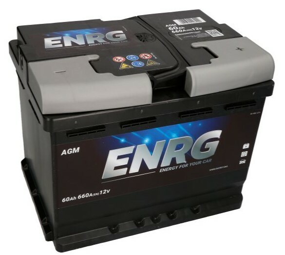 

Автомобильный аккумулятор ENRG Start-stop ENRG560901066 12 В (60 Аh, 660 А, R+)