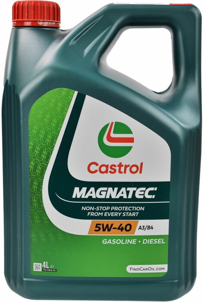 

Моторное масло CASTROL MAGNATEC 5W-40 A3/B4, 4 л (15C9D1)