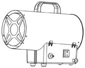 Обігрівач газовий Vitals GH-152 (211335)