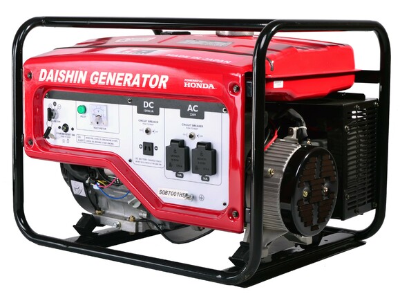 Бензиновий генератор Daishin SGB7001HSA фото 3