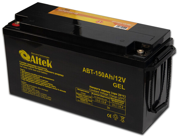 Акумулятор ALTEK ABT-150-12-GEL (2114223)