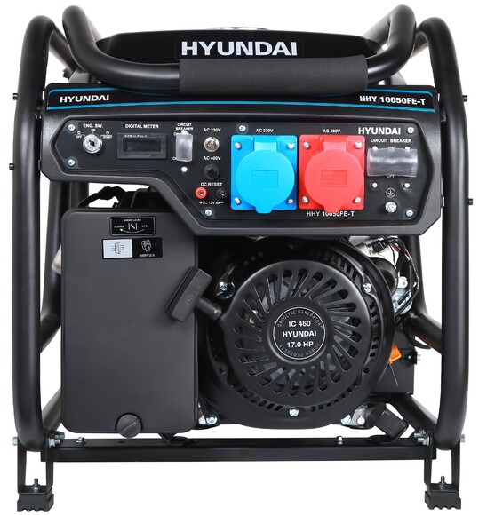 Генератор бензиновий Hyundai HHY 10050FE-T фото 2