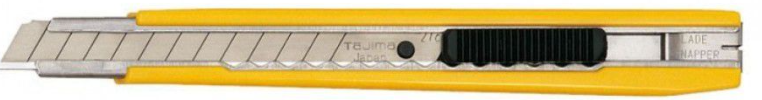 Нож сегментный TAJIMA Precision Craft авто фиксатор 9 мм (LC303YB)