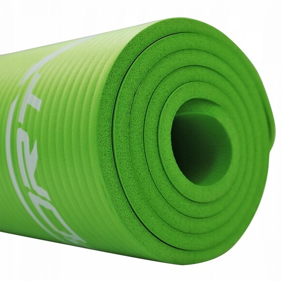 Килимок для йоги та фітнесу SportVida NBR Green 1 см (SV-HK0248) фото 4