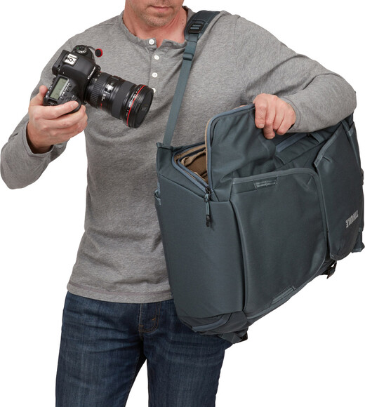 Рюкзак Thule Covert DSLR Rolltop Backpack 32L (Dark Slate) TH 3203909 изображение 9
