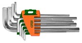 Ключи шестигранные Grad 1.5-10 мм 9 шт CrV средние (4022085)