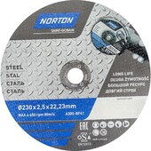 Диск отрезной по металлу Norton 230х22.2 мм (66253371207)