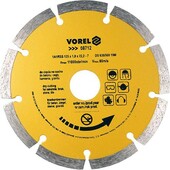 Алмазний диск Vorel сегментний 125 мм (08712)