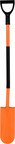 Лопата штикова Flo саперна 17.5х25см з металічним держаком та DY ручкою (35833)