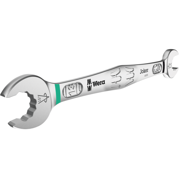 Двосторонній ріжковий гайковий ключ WERA Joker 6005, 12×13 мм (05020313001) фото 2