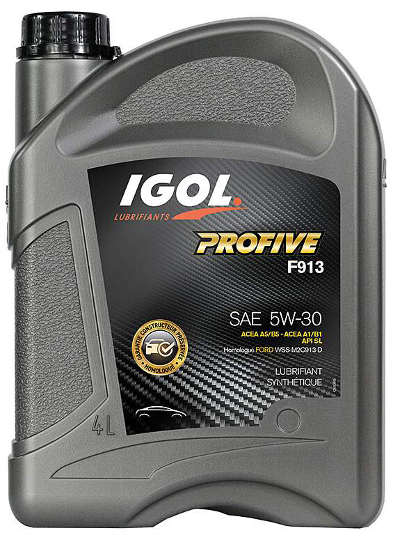 

Моторне мастило IGOL PROFIVE F 913 5W-30 4 л (FIVEF9135W30-4L)