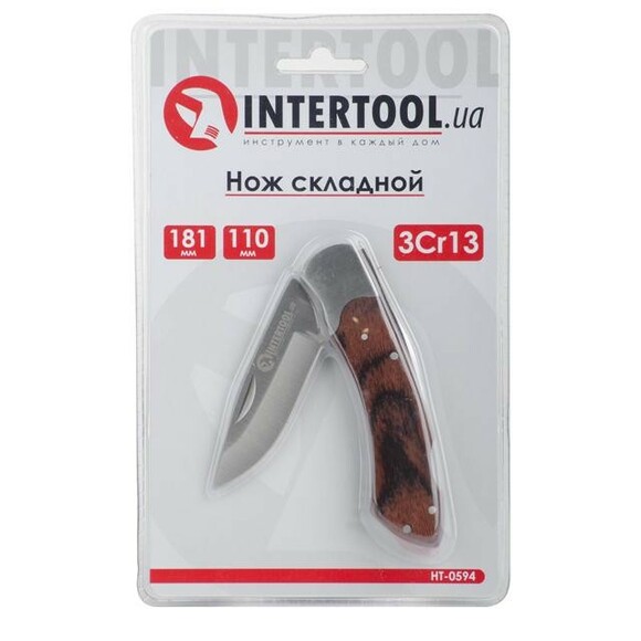 Нож складной INTERTOOL HT-0594 изображение 6