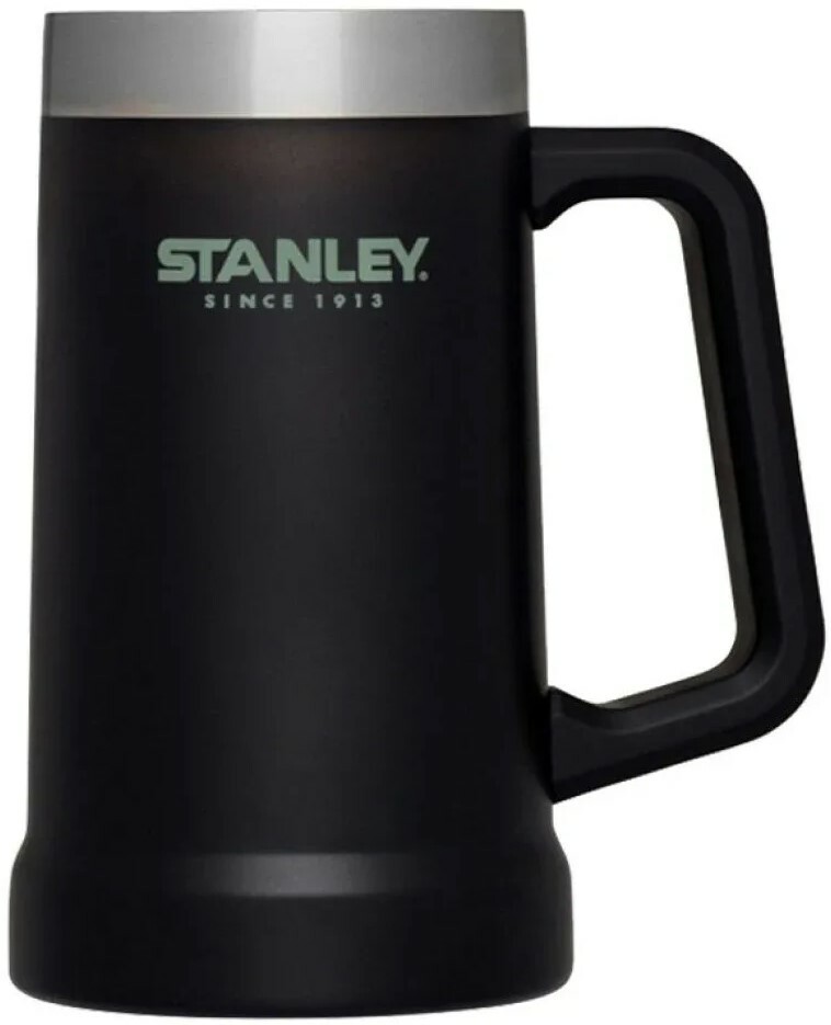 

Термокружка Stanley Adventure Stein 0.7 л, черная (6939236348348)