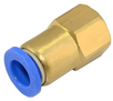 З'єднання цангове для поліуретанових шлангів AIRKRAFT 8 мм, 3/8" (SPCF08-03)