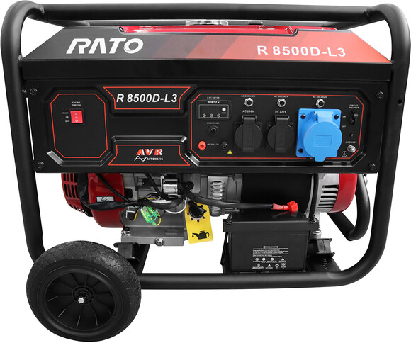 Бензиновий генератор Rato R8500D-L3