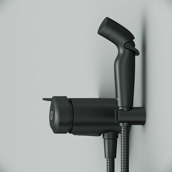 Смеситель AM.PM X-Joy TouchReel с гигиеническим душем и полкой (F0H85A822) изображение 6