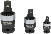 Подовжувачі карданні ударні Yato 3 шт. (YT-10642)