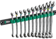Набір ключів із тріскачкою Wera 9630 Magnetic rail 6000 Joker 1, 11 шт. (05020014001)
