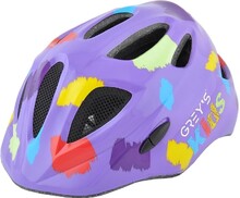 Велосипедный шлем детский Grey's, М, фиолетовый, матовый (GR22323)