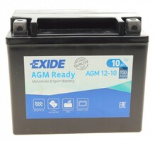 Аккумулятор EXIDE AGM12-10, 10Ah/150A
