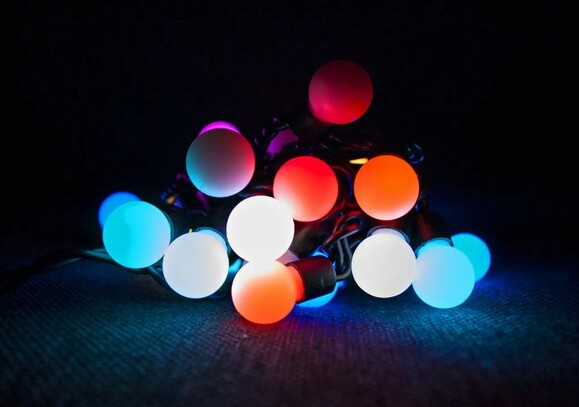 Гірлянда Luca Lighting Кульки, 7.9 м, кольорова мерехтлива (8711473896565) фото 3