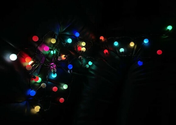 Гірлянда Luca Lighting Кульки, 7.9 м, кольорова мерехтлива (8711473896565) фото 5