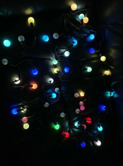 Гірлянда Luca Lighting Кульки, 7.9 м, кольорова мерехтлива (8711473896565) фото 4