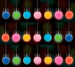 Гірлянда Luca Lighting Кульки, 7.9 м, кольорова мерехтлива (8711473896565)