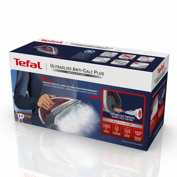 Утюг Tefal Ultragliss Plus FV6840E0 изображение 6