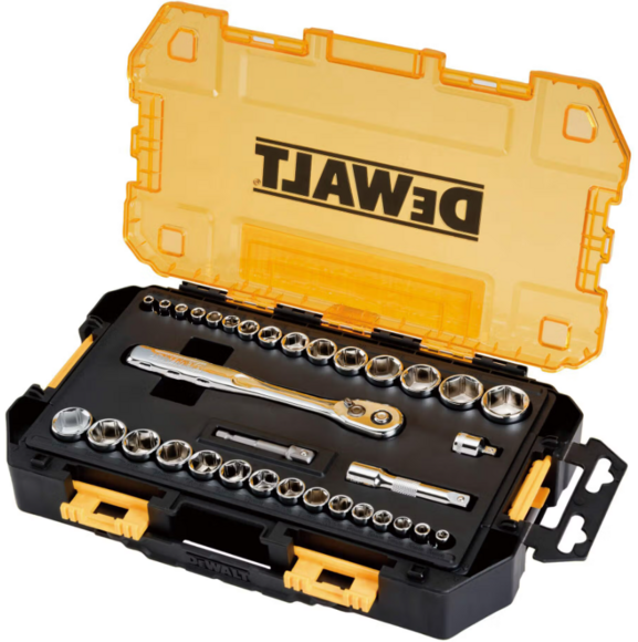 Набор головок 1/4", 3/8", 34 шт. DeWALT DWMT45034-0