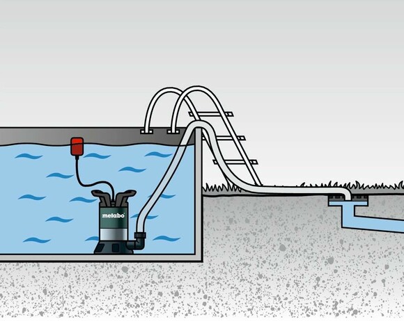 Погружной насос для чистой воды и откачки со дна Metabo TPF 7000 S (250800002) изображение 2